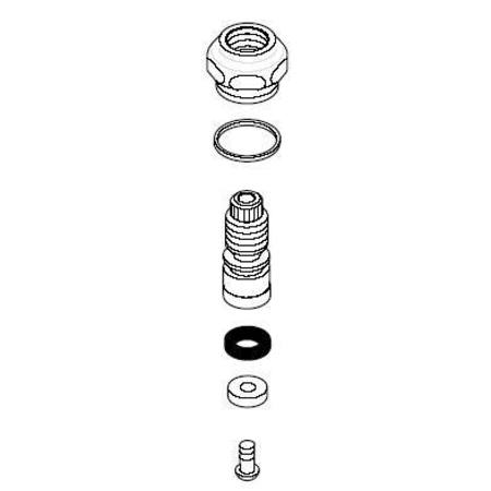 PFISTER Pfister Stem 4 Lav R W/Chrbnt 910-074B